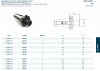 Оправка ISO40 DIN69871 H70 CM3 PUNTE